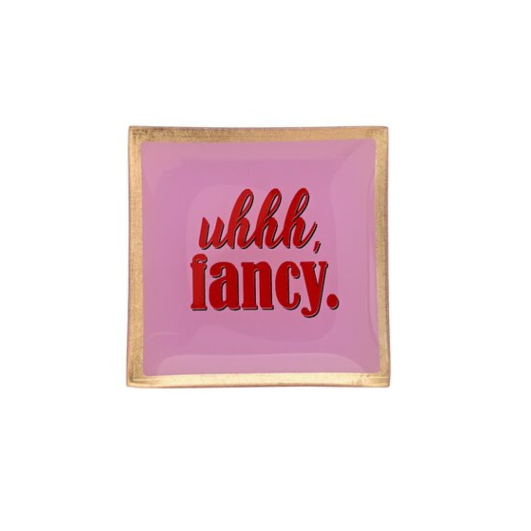 Glasteller "uhhh fancy"