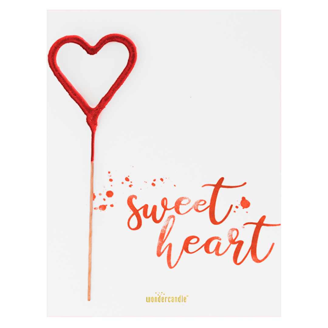 Wunderkerze "sweetheart"